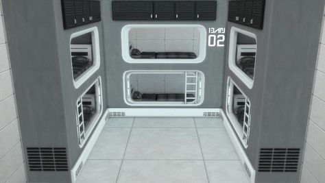 Update: Cyberpunk Capsule Bed: Bunk Bed | Patreon Bunk Beds Cc Sims 4, Sims 4 Cc Hospital Clutter, Sims 4 Murphy Bed Cc, Sims 4 Bunk Bed, Sims 4 Space Cc, Sims 4 Bunk Bed Cc, Sims 4 Cyberpunk Cc, Capsule Bed, Cyberpunk Bedroom