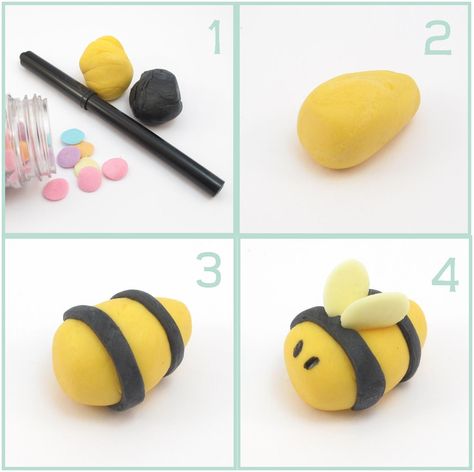 easy fondant bugs | The Decorated Cookie Fondant Bugs, Kue Fondant, Easy Fondant, Bee Cake, Spring Cupcakes, Making Fondant, Bee Cakes, Fondant Animals, Fondant Cake Toppers