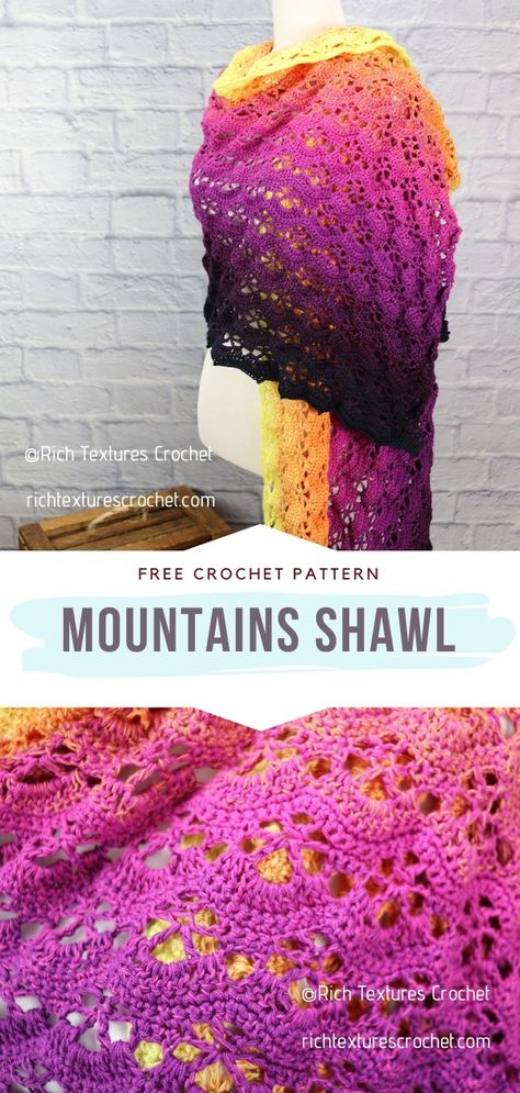 Charming Crochet Cake Shawls - Free Patterns Cake Crochet, Yarn Cakes, Pumpkins For Halloween, Crochet Prayer Shawls, Crochet Cake, Yarn Shawl, Crochet Shawl Free, Crochet Pumpkins, Crochet Lace Shawl