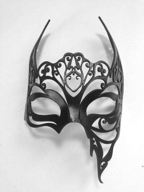 Batman Inspired, Masquerade Masks, Venetian Masks, Leather Mask, Cool Masks, Fashion Mask, Masks Art, Masks Masquerade, Wedding Tattoos