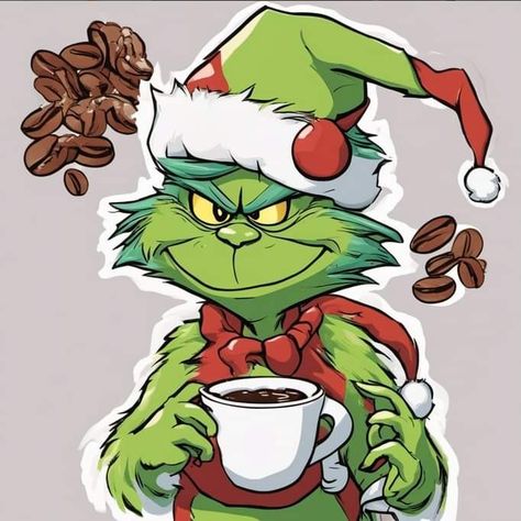 Looney Tunes Funny, Grinch Drawing, Grinch Quotes, Coffee Brewing Methods, Holiday Morning, Coffee Supplies, Christmas Memes, Morning Quotes Funny, Good Morning Animation