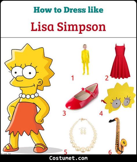 Lisa Simpson Costume, Simpson Costume, Simpsons Costumes, Family Costumes Diy, Simpsons Halloween, Homer And Marge, Carnival Ideas, Halloween 23, Crafts For Teens To Make