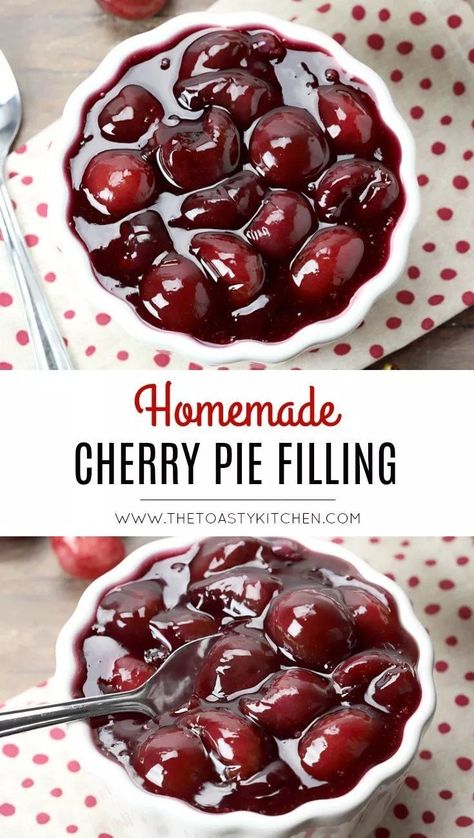 Homemade Cherry Pie Filling! Cherry Pie Filling Recipe, Homemade Cherry Pie Filling, Homemade Cherry Pie, Cherry Pie Filling Recipes, Homemade Cherry Pies, Cherry Pie Recipe, Pie Filling Recipes, Cherry Desserts, Gateaux Cake