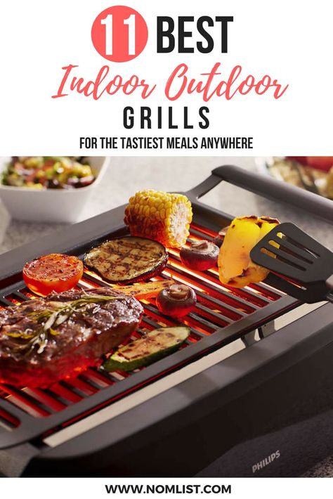 Best indoor outdoor grills - Pinterest Fijian Food, Indoor Grill Recipes, Outdoor Electric Grill, Octopus Balls, Indoor Grills, Easy Grilling Recipes, Must Have Kitchen Gadgets, Cooking Game, Healthy Grilling