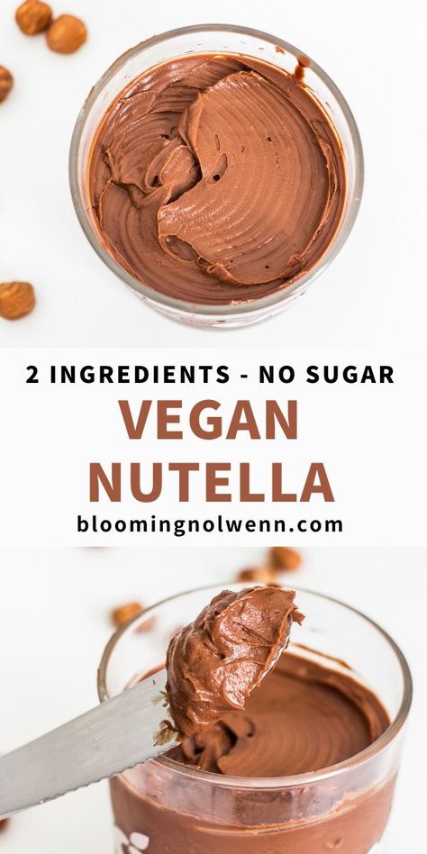 Nutella Vegan, Vegan Week, Vegan Spreads, Resep Vegan, Nutella Recipe, Patisserie Vegan, Vegan Nutella, Vegan Sides, Nutella Recipes