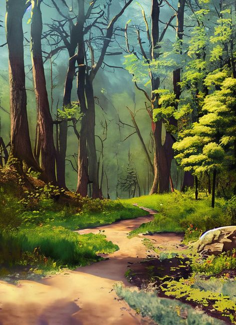 Mountain Landscape Photography, Oil Painting Nature, Japan Painting, Landscape Painting Tutorial, Landscape Photography Nature, Landscape Art Painting, Beautiful Landscape Wallpaper, Tableau Art, Landscape Artwork