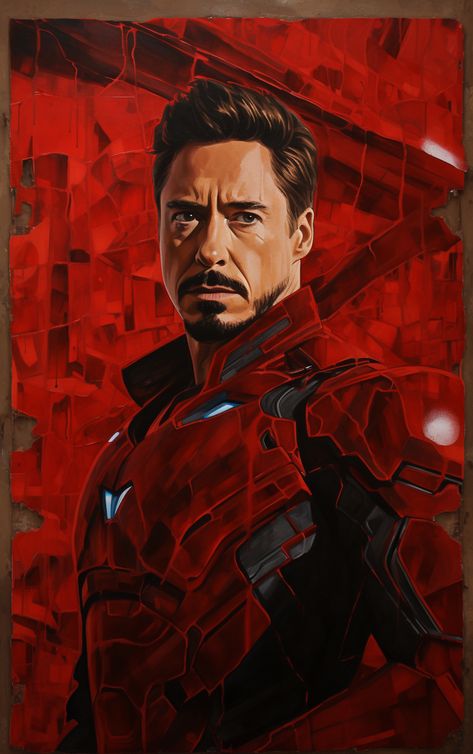 Greatest Midjourney Wallpaper mentored by ThetaCursed, License: CC BY-NC 4.0 Ironman Painting, Tony Stark Fanart, Iron Man Hd Wallpaper, Iron Man Photos, Marvel Tony Stark, Painting Of A Man, Cladding Design, Entrepreneurship Quotes, Anthony Edwards