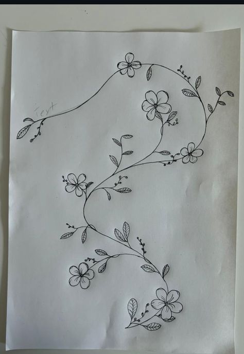 Best Friend Vine Tattoo, Vines Tattoo Thigh, Katniss Plant Tattoo, Blossom Vine Tattoo, Vine Tattoos For Women On Arm, Wildflower Vine Tattoo, Ivy Leaves Tattoo, Small Vine Tattoo, Ivy Vine Tattoo