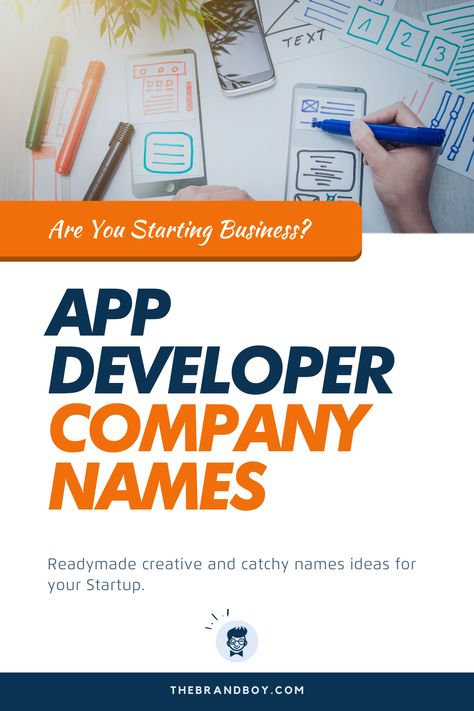 What do you think about when the term “App Developer” first comes to your mind? You may think about all related to Website, digital marketing and technology right?   #businessnames #namesidea #naming #catchynames #AppDeveloper Company Names Ideas, Web Company, Catchy Names, Website Names, App Developer, Names Ideas, Web Technology, Photo Editing Apps, Mind You