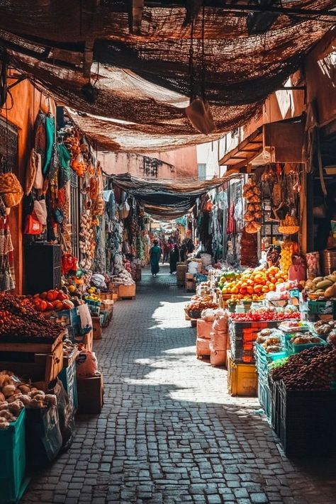 "Dive into the vibrant colors and sounds of local markets in Marrakech! 🛍️🇲🇦 #MarrakechMarkets #CulturalExploration #TravelMorocco" Morocco Aesthetic, Ali Baba, Marrakech Morocco, Marrakech, Morocco, Diving, Vibrant Colors, Marketing, Travel