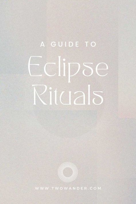 Eclipses traditionally signify times of major change, endings, and new beginnings. As their energy can feel chaotic or unstable, here is how to ground down into this period with the best (and safest) Eclipse rituals!
Elysium Rituals x Two Wander
#eclipse #eclipses #eclipserituals Eclipse Ritual, Traditional Astrology, Zodiac Signs Characteristics, Zodiac Years, Tarot Guide, Tarot Card Spreads, New Moon Rituals, Full Moon Ritual, Aura Colors