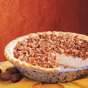 Oh How I love to make my version I call the Alabama nut pie with pecans caramel and cheesecake filling!! Pecan Cream Cheese Pie Recipe, Pecan Cream Cheese Pie, Cream Cheese Pie Recipes, Caramel Pecan Cheesecake, Cheese Pie Recipe, Bakery Goods, Pecan Pie Cheesecake, Pecan Cheesecake, Cream Cheese Pie