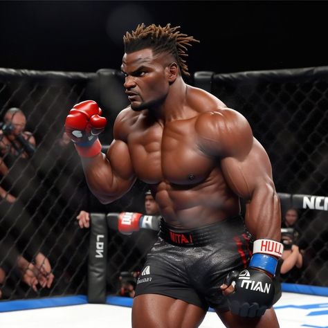 Francis Ngannou, Mixed Martial Arts, Drawing Poses, Ufc, Awe Inspiring, Dark Aesthetic, Martial Arts, How To Draw Hands, Drawings