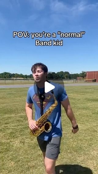 Andrew McKenna on Instagram: "I’m not a band kid I’m just a kid in band   #band #bandkid #stereotypes #school #highschool #andrewmckenna" Band Kids Aesthetic, Band Stereotypes, Band Kid Aesthetic, Band Kids Humor, Middle School Band, School Highschool, Band Jokes, Band Nerd, Band Kid