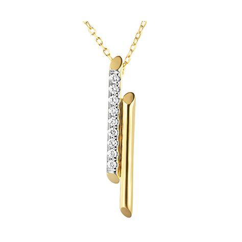 14Kt Yellow Gold Diamond 1/8Ctw NecklaceMetal : 14k Yellow GoldStone Shape :RoundStone Quantity :9Stone Weight :0.13 ctw High Jewelry Ring, Light Weight Jewelry, Diamond Necklace Set, Silver Lights, Modern Pendant, Metal Necklaces, Jewelry Inspo, High Jewelry, Diamond Pendant