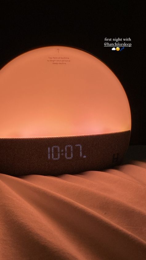 Hatch For Sleep, Hatch Alarm Clock, Organize Motivation, Sunrise Alarm Clock, Bedside Reading Lamps, Positive Mantras, Sleep Routine, Sleep Solutions, Room Of One's Own