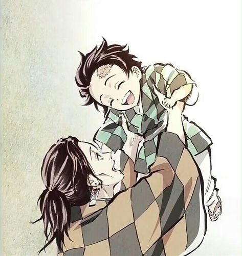 Tanjiro with his father - Kimetsu no Yaiba/Damon Slayer episode 19 Anime Family, Dragon Slayer, Anime One, Slayer Anime, Father And Son, Anime Comics, Anime Demon, Drawing Sketches, Demon Slayer