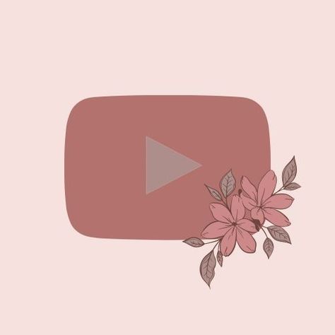 Yutub Logo, Logo Youtube Aesthetic, Youtube Aesthetic Logo, Youtube Aesthetic Icon, Aesthetic Youtube Logo, Youtube Pink Icon, Youtube Icon Pink, Youtube Logo Aesthetic, Class Poster Design