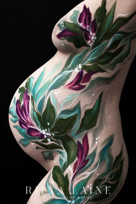 Pregnant Belly Cast, Bump Painting, Body Painting Festival, Pregnant Belly Painting, Reconnect With Yourself, Belly Art, Belly Casting, Accept Yourself, Belly Painting