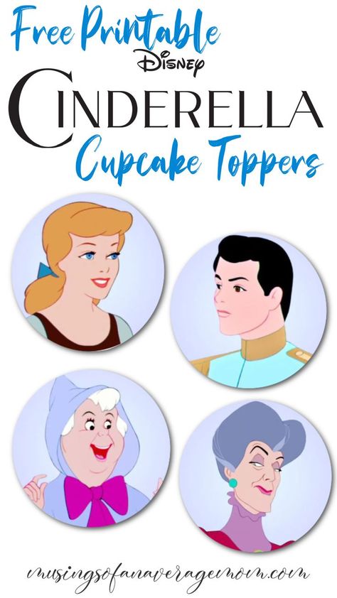 Free Cinderella Printables, Cinderella Printables, Cinderella Cupcake Toppers, Cinderella Cupcakes, Cinderella Birthday Party, Always Watching, Cinderella Party, Cinderella Birthday, Cupcake Toppers Printable