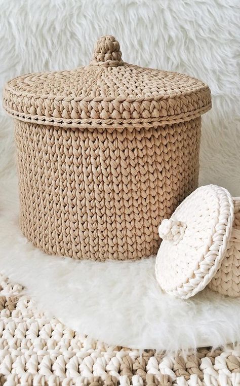 crochet basket; crochet basket pattern free; crochet baskets free patterns; crochet basket pattern; crochet basket pattern free large; Diy Basket With Lid, Large Crochet Baskets Free Patterns Storage, Crochet Basket With Lid Pattern Free, Large Crochet Basket Pattern Free, Basket Crochet Pattern Free, Crochet Basket With Lid, Crochet Storage Baskets Free Pattern, Crochet Storage Baskets Free, Knitted Basket