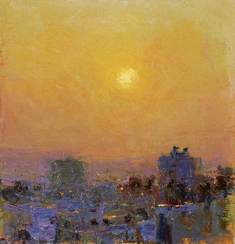 Andrew Gifford, Paintings Colors, Bo Fransson, Urban Painting, John Martin, Captivating Art, Palette Ideas, City Painting, Hauntingly Beautiful