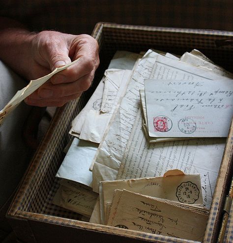 The wonder of discovering and reading old letters. You Are My Moon, Old Letters, You've Got Mail, Handwritten Letters, Grandmas House, Old Love, Vintage Lettering, Mail Art, Letter Writing