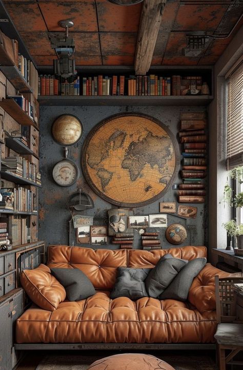 Charm Aesthetic, Modern Wooden House, Home Library Design, House Modern, Library Design, Dream House Interior, Wooden House, Home Library, Dream House Decor