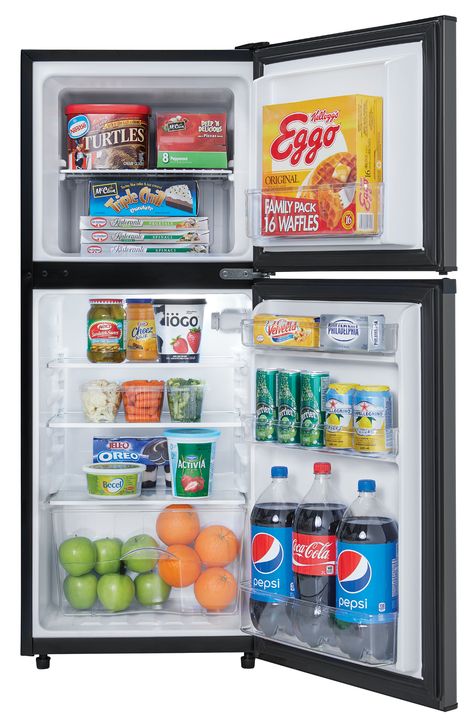 Danby 4.7 cu. ft. Compact Refrigerator | MicroFridge by Danby Glass Fridge, Mini Fridge With Freezer, Compact Fridge, Fridge And Freezer, Fridge Shelves, Glass Refrigerator, Mini Fridges, Compact Refrigerator, Bottle Storage