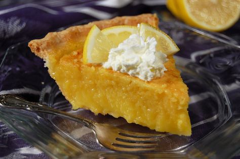 Lemon Blender Pie - Powered by @ultimaterecipe Sunshine Lemon Pie, Sunshine Pie, Lemon Chess Pie, Cooking Sweets, English Recipes, Lemon Pie Recipe, Frozen Pie Crust, Fruit Pies, Chess Pie