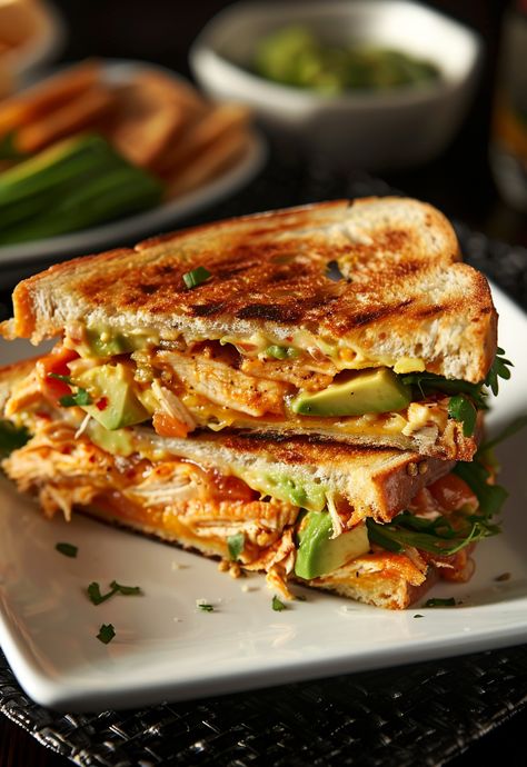 Learn How to Cook Panera Chipotle Chicken Avocado Melt Recipe For Free | Recipes You'll Love, Made Easy! Avocado Melt Sandwich, Panera Chipotle Chicken Avocado Melt, Chipotle Chicken Panini, Chipotle Chicken Avocado Melt, Easy Chipotle Chicken, Camper Meals, Chicken Avocado Melt, Chicken Avacado, Avocado Melt