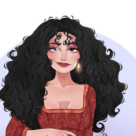 Mother Gothel Drawing, Mother Gothel Fanart, Mother Gothel Aesthetic, Gothel Rapunzel, Tangled Mother Gothel, Oh I See, Mother Gothel, Disney+ Icon, Sea Creatures Art