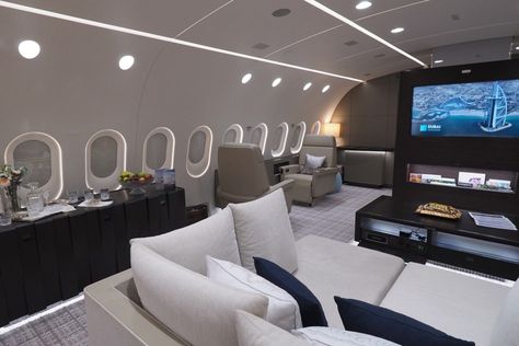 Private Plane Interior, Private Jet Interior, Jet Privé, Luxury Jets, Luxury Private Jets, Aircraft Interiors, Private Plane, Penthouse Apartment, Luxury Lifestyle Dreams