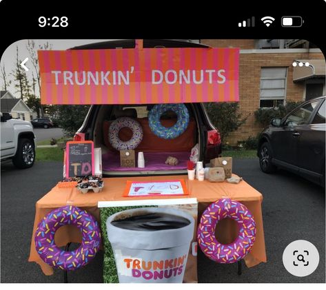 Trunk Or Treat Small Trunk, Business Trunk Or Treat Ideas, Easy Trunk Or Treat Ideas With Games, Gum Ball Trunk Or Treat, Trunk Or Treat Small Car, Trunk Or Treat Restaurant Theme, Slime Trunk Or Treat, Pick Up Truck Trunk Or Treat, Trunk Or Treat Ideas For Police Cars