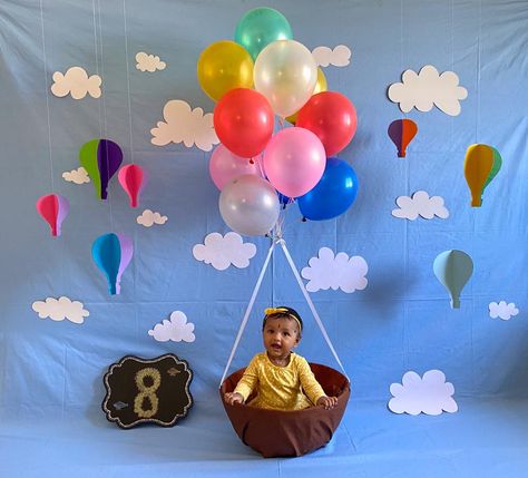 Baby Themed Photoshoot Ideas, Up Baby Photoshoot, Monthly Theme Baby Photos, Months Birthday Ideas, Monthly Birthday Ideas Baby Boy, Monthly Birthday Photoshoot Ideas, Monthly Photoshoot Ideas For Baby, Monthly Birthday Ideas, Baby Photoshoot Ideas Monthly