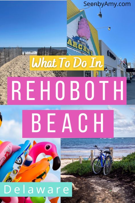 Rehoboth Beach Boardwalk, East Coast Beach, Bethany Beach Delaware, Lewes Delaware, Rehoboth Beach Delaware, East Coast Beaches, Fenwick Island, Beach Things, Usa Destinations