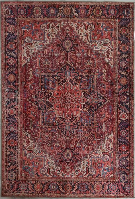 Red Rugs – famerugs Parisian Rug, Mediterranean Rug, Persian Rug Bedroom, Persian Rug Living Room, Red Persian Rug, Antique Persian Carpet, Persian Rug Designs, Claret Red, Medallion Pattern