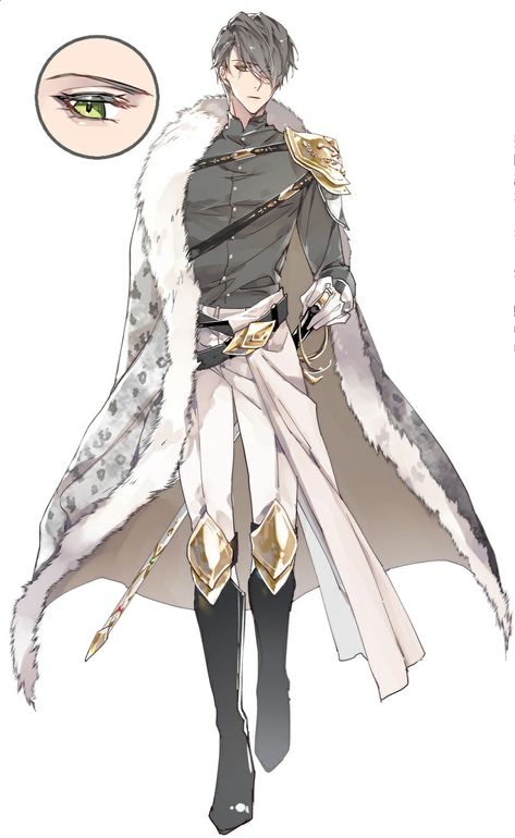 Fantasy King Outfit Design, Fantasy Prince Clothes, Medieval Prince Outfit, Prince Outfit Design, Prince Character Design, Prince Reference, Noble Outfit, Fantasy Prince Outfit, Noble Clothing