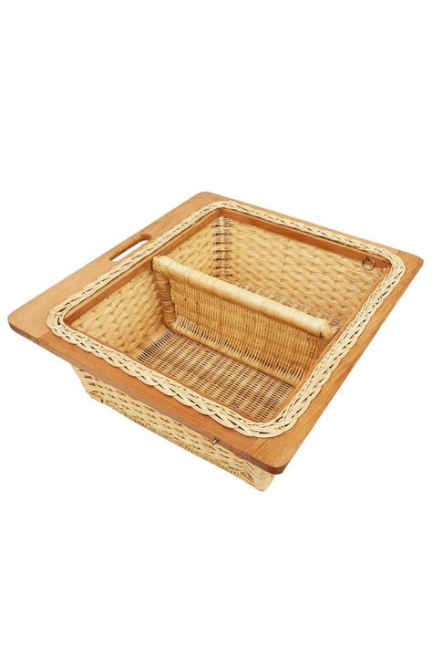 AKWAY Wicker Basket For Modular Kitchen | Pull Out Basket for Onion, Potato (22.5 W (564mm) x 20 L x 8 H Inches (Single Partition), Beige)(Beechwood) Open the link below to see: https://amzn.to/3XHiesu Potato Basket, Kitchen Design Color, Kitchen Details, Kitchen Baskets, Kitchen Pulls, Wicker Basket, Design Color, Wicker Baskets, Potato