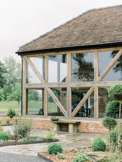 Barns and Yard Case Study | Westminster Stone Blog Barn Restoration, Spring Editorial, Midlands England, Afternoon Tea Wedding, Barn Remodel, Tea Wedding, Oak Framed Buildings, Holly House, Beautiful Home Gardens