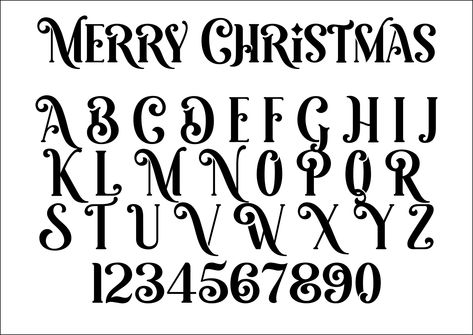 Santa Handwriting Font, Christmas Calligraphy Alphabet, Winter Fonts Alphabet, Christmas Lettering Alphabet, Bubbles Letters, December Font, Fancy Fonts Alphabet, Christmas Fonts Alphabet, Calligraphy Printables