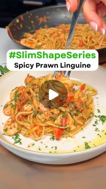 Mediterranean Diet Plan 🇺🇸 on Instagram: "🫒🍲 Spicy Prawn Linguine.

🙏 Thank you: @georgiamaysalamat

💁‍♀️ Type "Prawn" If you Want to Get More FREE Recipes

💁‍♀️ With this Spicy Prawn Linguine:
✅️ The calorie content of this dish is only 332 calories.
🥳 Therefore, you can save a lot of cooking time while also losing weight and achieving a SLIM SHAPE.

👉 - 1 large shallot
- 1 red chilli, seeds removed
- 2 cloves garlic
- 250g cherry tomatoes
- 150g prawns
- Small bunch parsley
- 200g linguine
- 25g butter
- 1/4 lemon

Finely dice the shallot, chilli and garlic. Cut the tomatoes into 8.
Cut the parsley stalks away from the leaves. Dice the leaves and set aside, then dice the stalks.
Take a pan on a medium high heat with a little olive oil. Add the shallot, chilli, garlic and parsley Prawn Linguine, Prawn Pasta, Chilli Seeds, Spicy Prawns, Mediterranean Diet Plan, The Mediterranean Diet, Side Dishes Recipes, Sweet Potato Soup, Red Chilli