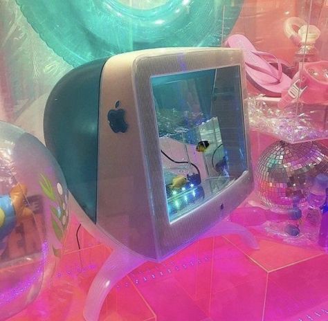 Imac G3, Y2k Room, Kidcore Aesthetic, New Challenger, Brides With Tattoos, Tv Head, Y2k Wallpaper, Dreamcore Weirdcore, 2000s Aesthetic