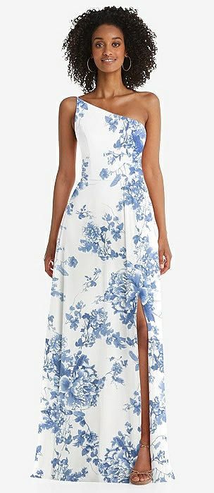 Cottage Rose, Floral Bridesmaid Dresses, Dusk Blue, Maxi Bridesmaid Dresses, Mob Dresses, Floral Dresses Long, Modern Romance, Dress Order, Blue Bridesmaid Dresses