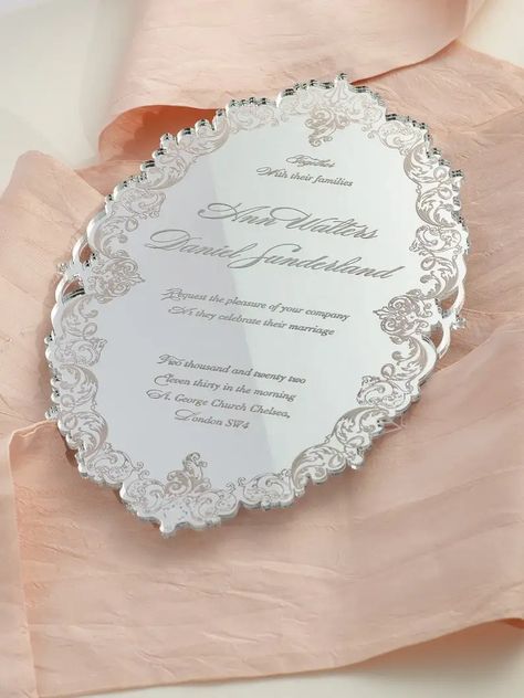 Decadent Gold Mirror Acrylic Wedding Invitation Engraved Acrylic Invitations - Buy Engraved Acrylic Invitations,Mirror Acrylic Wedding Invitation,Acrylic Wedding Invitation Engraved Product on Alibaba.com