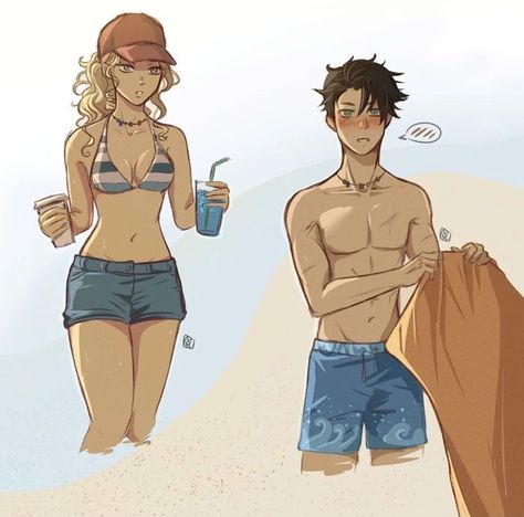 Annabeth And Percy, Percy Jackson Drawings, Percy Jackson Annabeth Chase, Percy Jackson Comics, Zio Rick, Percy Jackson Ships, Percy And Annabeth, Percy Jackson Fan Art, Percy Jackson Characters