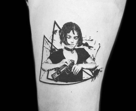 Mathilda tattoo inspo Hyper Realistic Tattoo, Comic Tattoo, My Tattoos, Forearm Tattoo Women, Your 20s, Samurai Tattoo, Imagine If, Boy Tattoos, Funny Tattoos