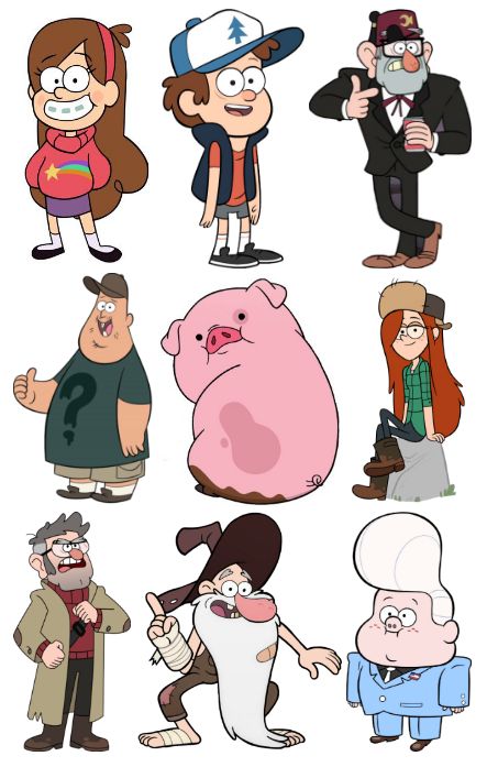 Gravity Falls Personajes, Gravity Falls Characters, Gravity Falls Dipper, Fall Drawings, Desenhos Gravity Falls, Výtvarné Reference, Gravity Falls Art, Fall Birthday, Cartoon Shows