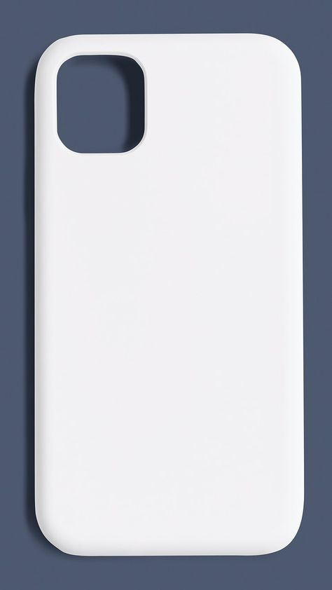 White case mockup psd product showcase | premium image by rawpixel.com / Chanikarn Thongsupa Mock Up Design Ideas, Emoji Trend, Phone Case Mockup, Jungle City, Nike Iphone Cases, Mobile Back Cover, Phone Case White, About Phone, Design Mockup Free