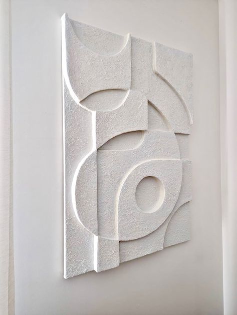 How To Make 3d Wall Art, 3d Plaster Art, Abstract Art 3d, 3d Wall Art Sculpture, Sculpture Plaster, 3d Abstract Art, 3d Wall Sculpture, Cuadros Diy, Abstract Cat